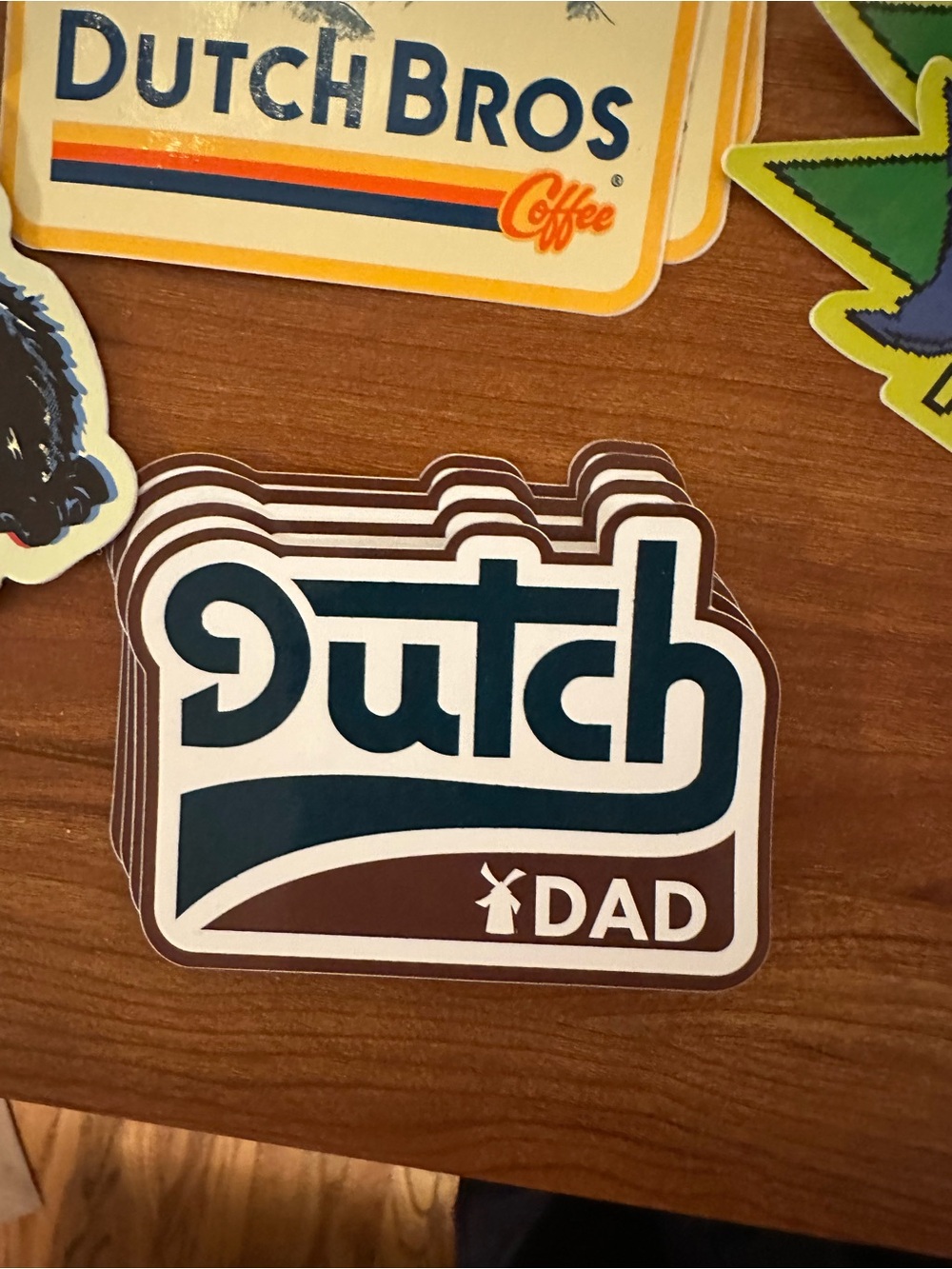 Dutch Bros “Dutch Dad” sticker